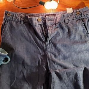 Banana republic chambray slacks